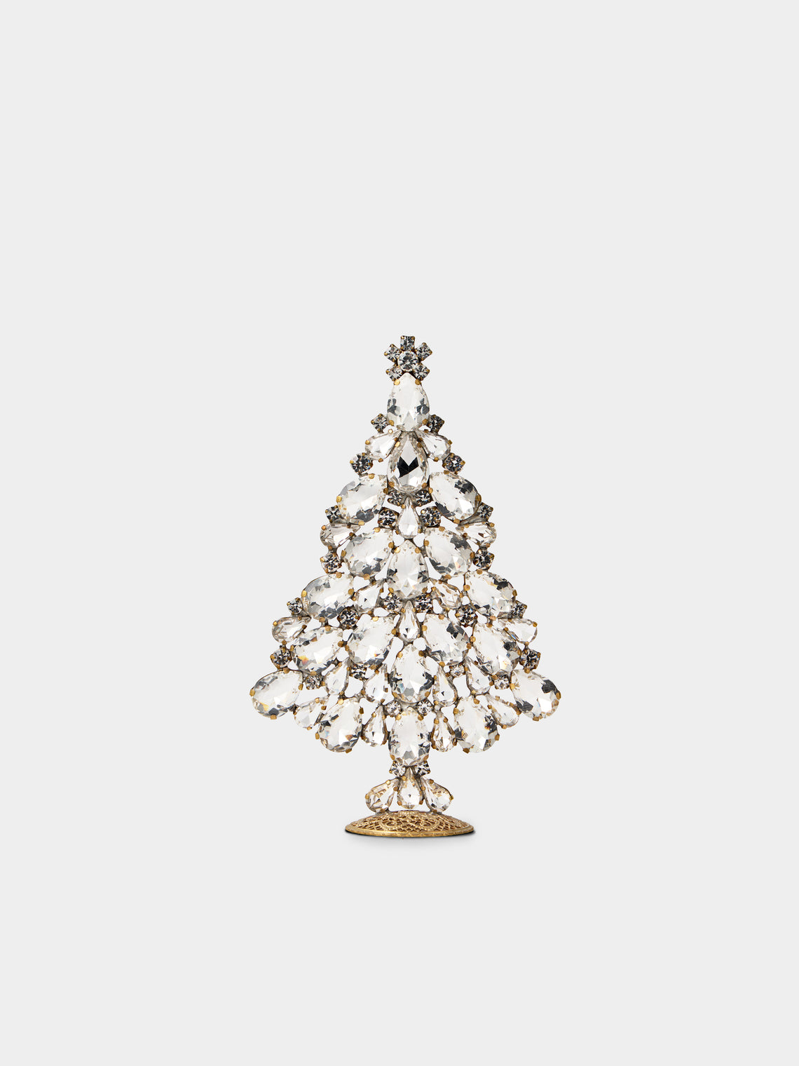 ABASK Decorations - Delightful Czech Crystal Tree - Clear - ABASK - 