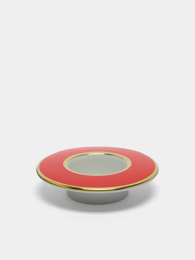 Augarten - Hand-Painted Porcelain Tealight Holders (Set of 2) -  - ABASK - 