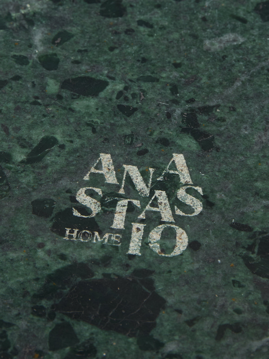 Anastasio Home - Sam Marble Tray (8in/20cm) - Green - ABASK