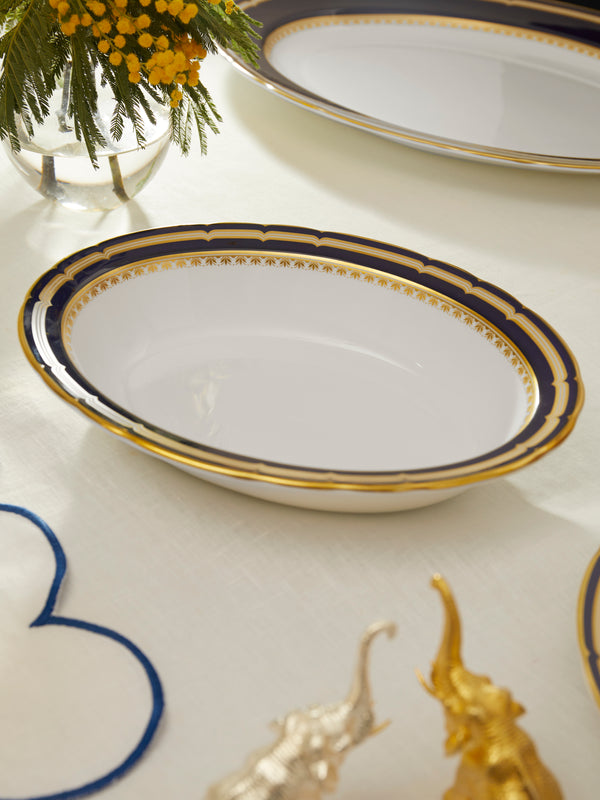 Royal Crown Derby - Ashbourne Bone China Serving Dish -  - ABASK