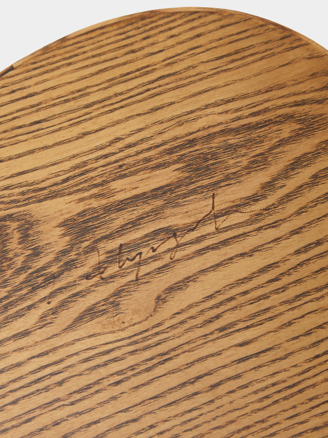 Huh Myoung Wook - Ottchil Ash Irregular Tray (9in/23cm) - Green - ABASK