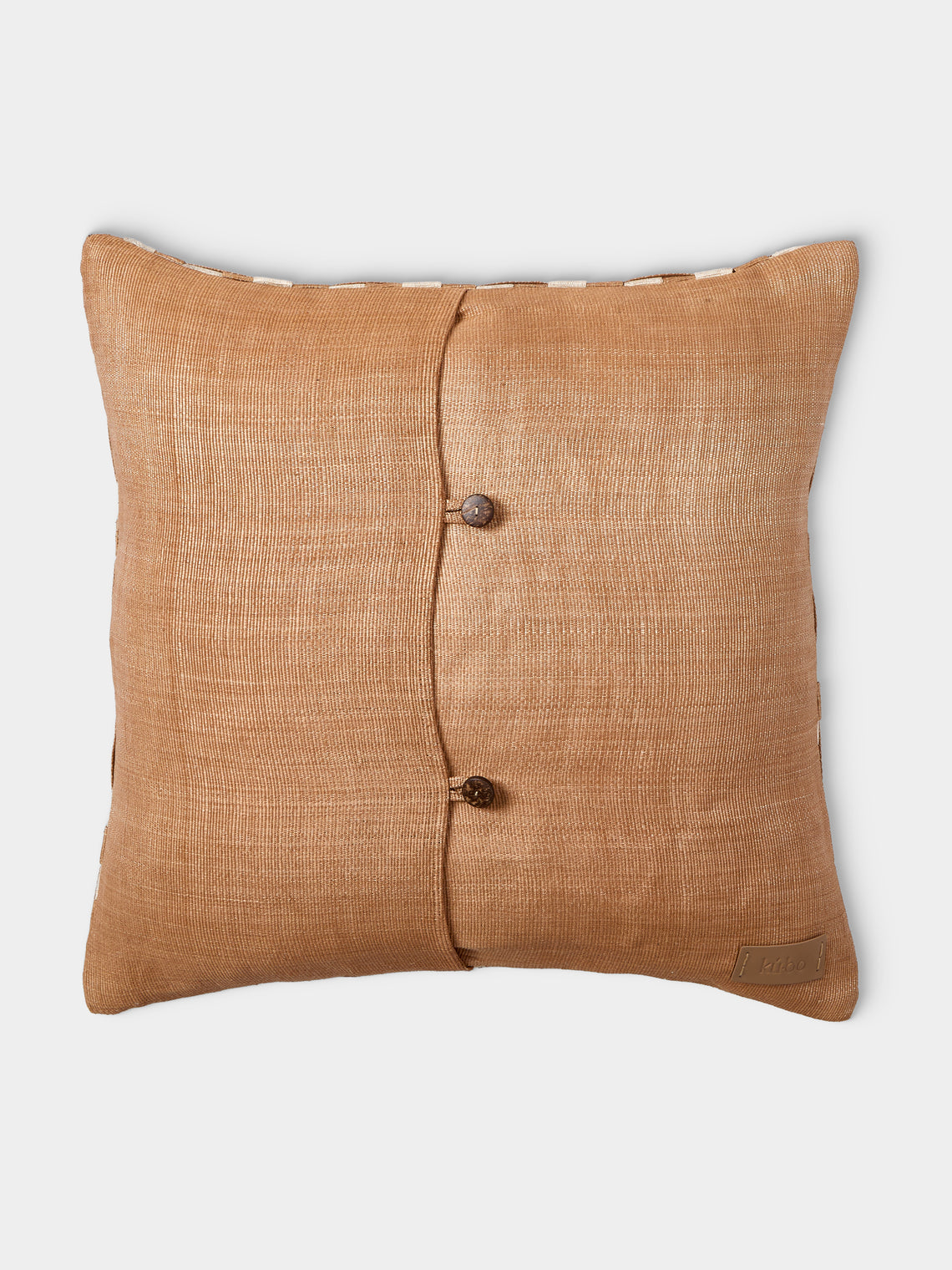 Kubo Curated - Z Weave T'nalak Cloth Cushion (19.5in/50cm) - Red - ABASK