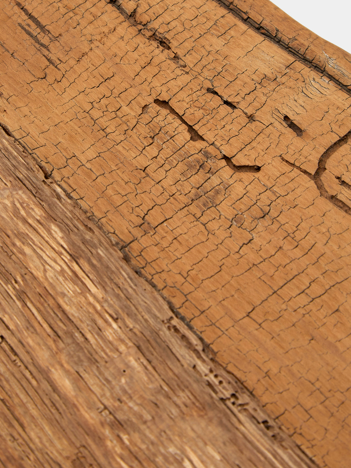 Art Brugi - Hand-Carved Antique Oak and Chestnut Serving Board - Brown - ABASK