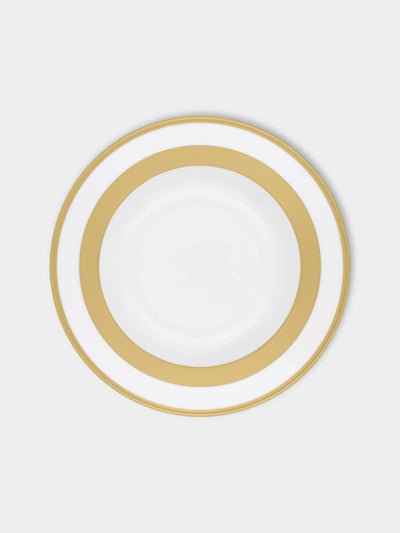 Robert Haviland & C. Parlon - William Porcelain Soup Plates – 9in/23cm (Set of 2) - Gold - ABASK- 