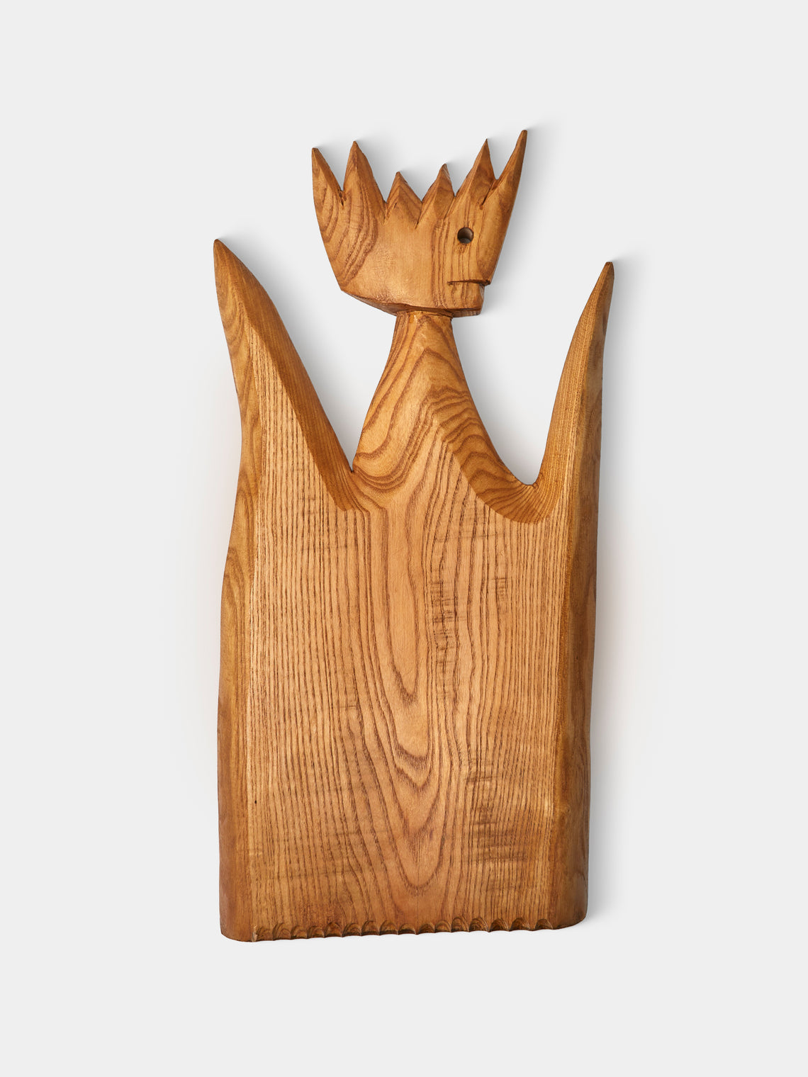 Eliot Daguet - Hand-Carved Ash Serving Board - Natural - ABASK