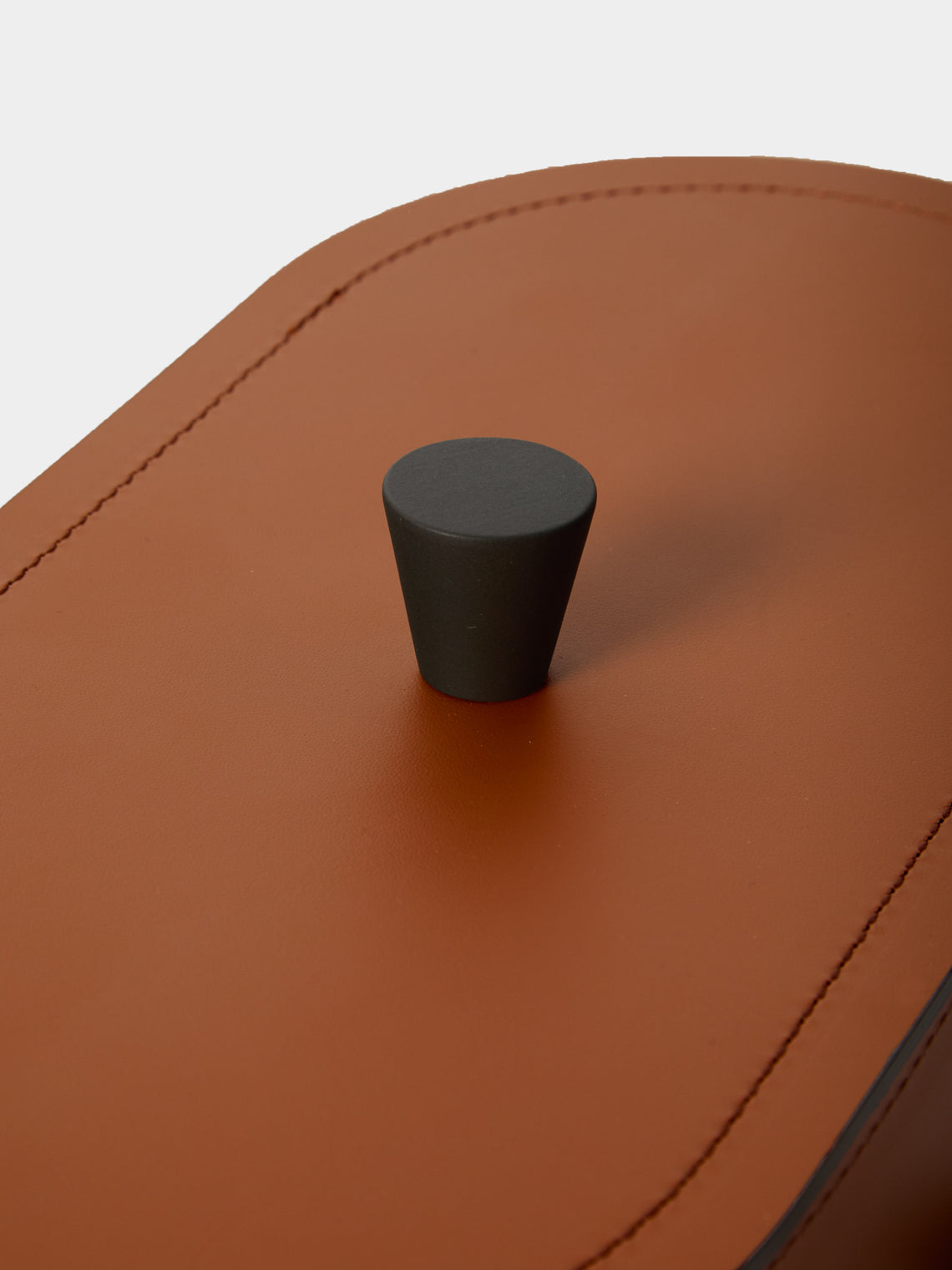 RUDI - Zenit Leather Long Rounded Box - Tan - ABASK