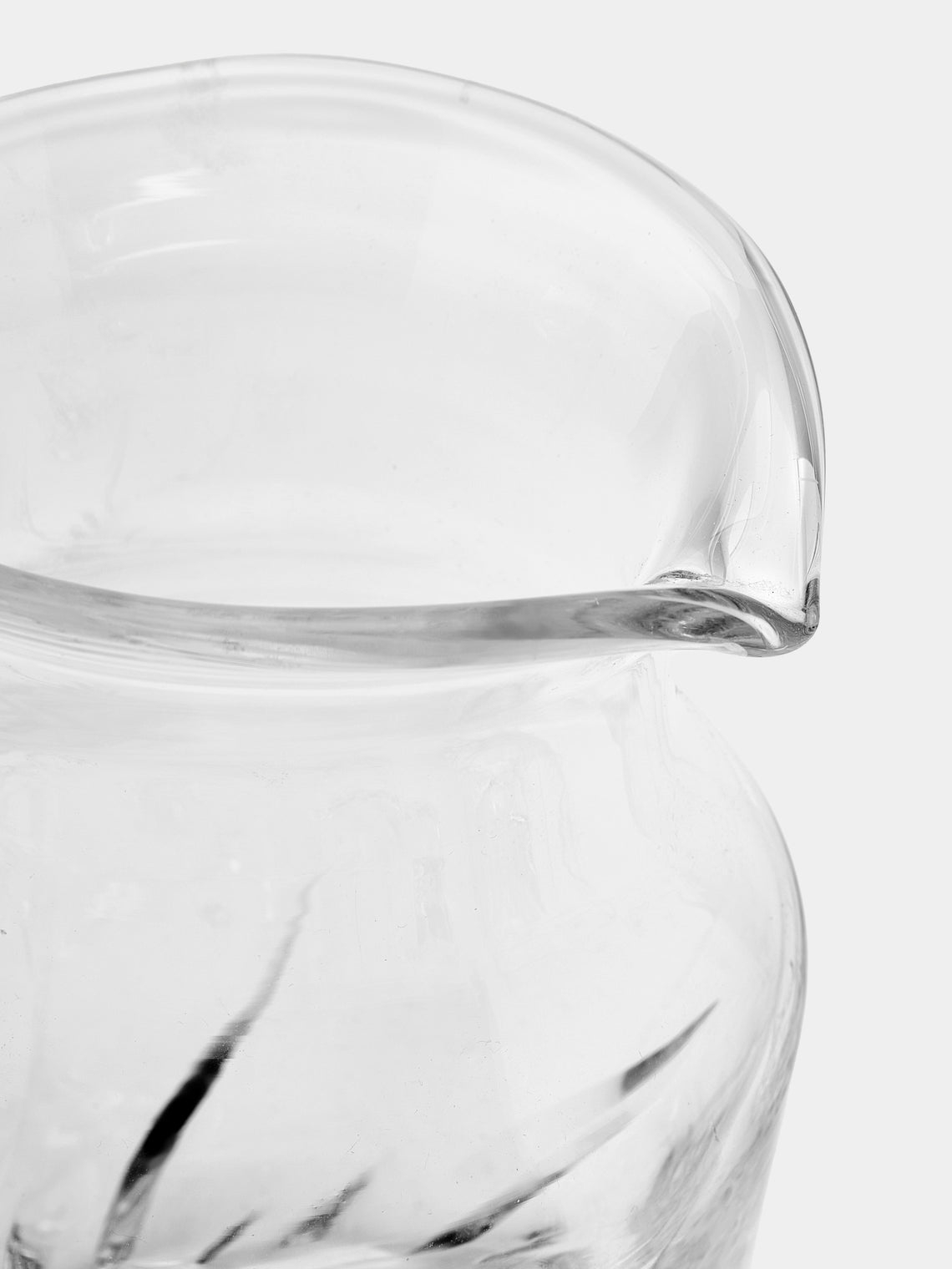 Antique and Vintage - 1950s Daum Crystal Pitcher with Water Glasses (Set of 11) - Clear - ABASK