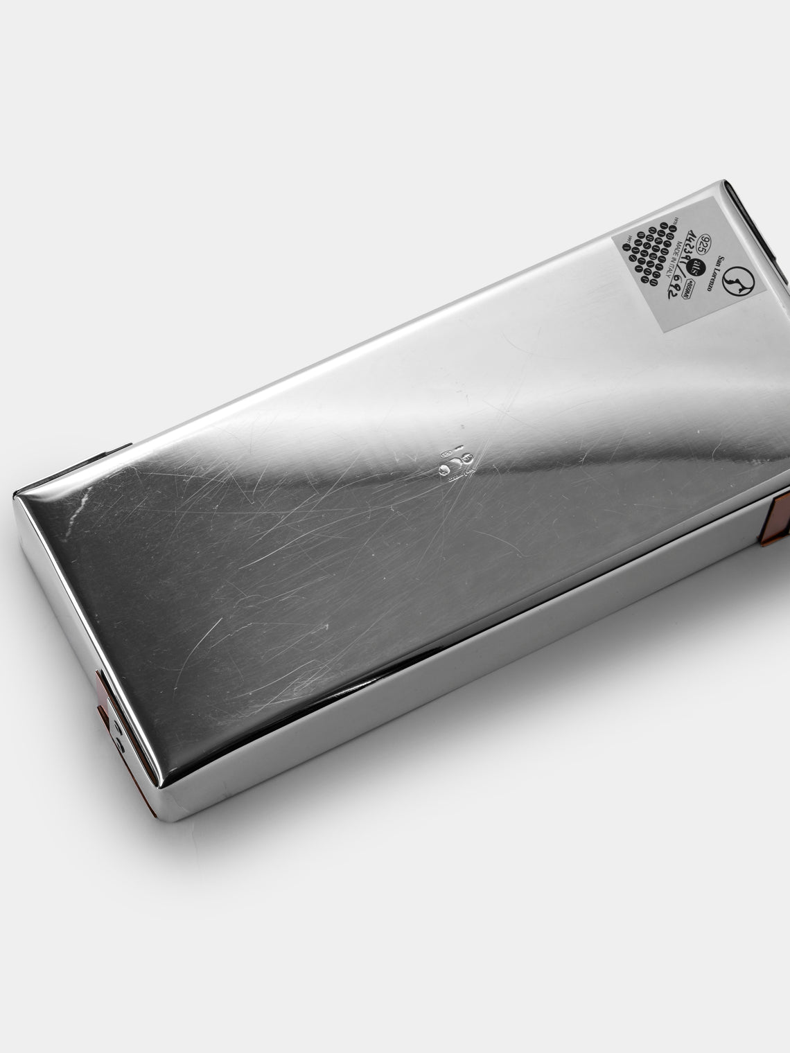 San Lorenzo - 1972 Afra and Tobia Scarpa Sterling Silver Rectangular Box - Silver - ABASK