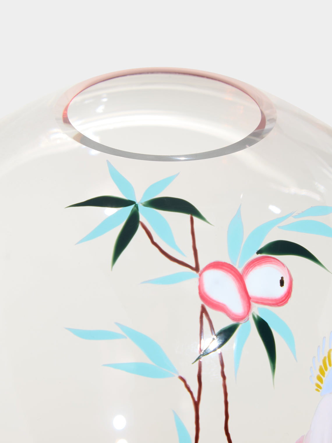 Lobmeyr - BV60 IV Garden of Paradise Hand-Blown Crystal Bud Vase (4in/10cm) - Multiple - ABASK