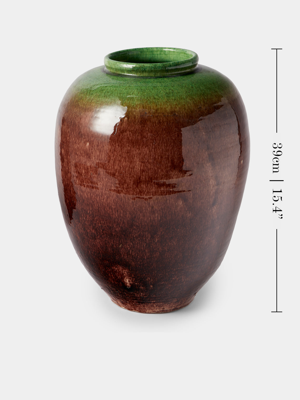 Antique and Vintage - 1950s Accolay Vase - Red - ABASK