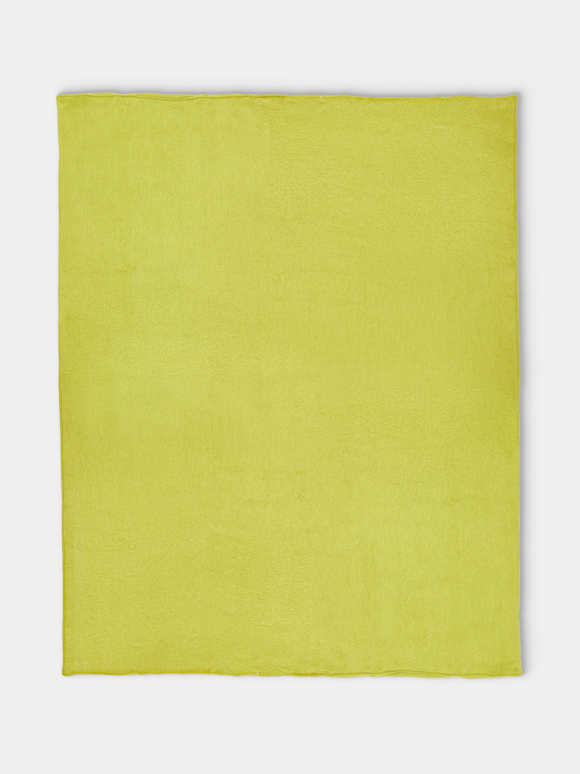 Sister By Studio Ashby - Mohair King-Size Blanket (110in/2.8m) - Green - ABASK - 