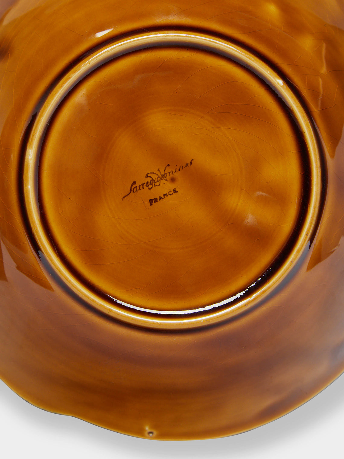 Antique and Vintage - 1950s Sarreguemines Fish Ceramic Dinner Bowls (Set of 6) -  - ABASK