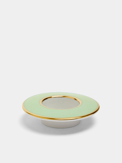 Augarten - Hand-Painted Porcelain Tealight Holders (Set of 2) -  - ABASK - 