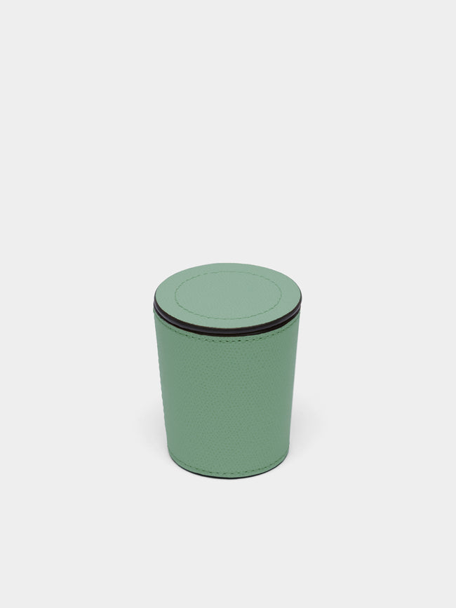 Giobagnara - Leather Dice Cup - Light Green - ABASK - 