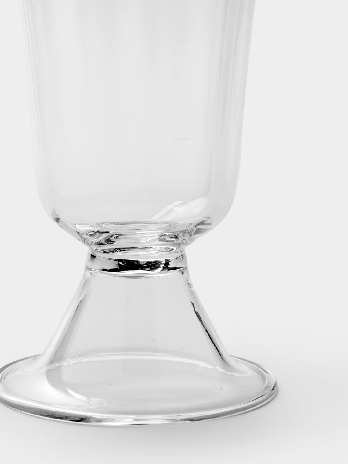 Akua Objects - Alban Crystal Tulip Vase (6in/16cm) - Clear - ABASK