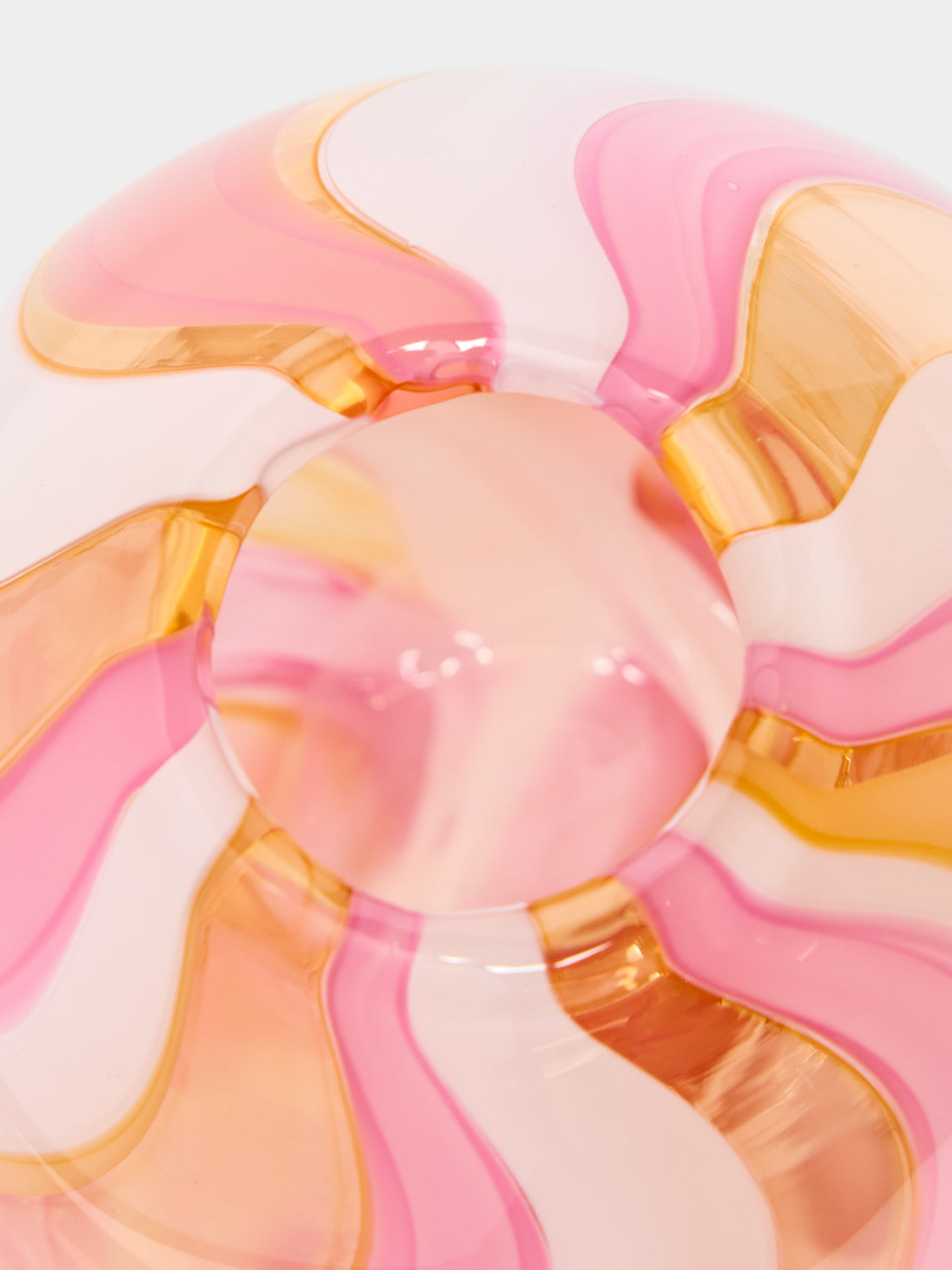 Moonarij - Babymoon Hand-Blown Glass Vase (4.5in/12cm) - Pink - ABASK