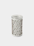 RUDI - Stelvio Leather Thermal Bottle Cooler - White - ABASK - 