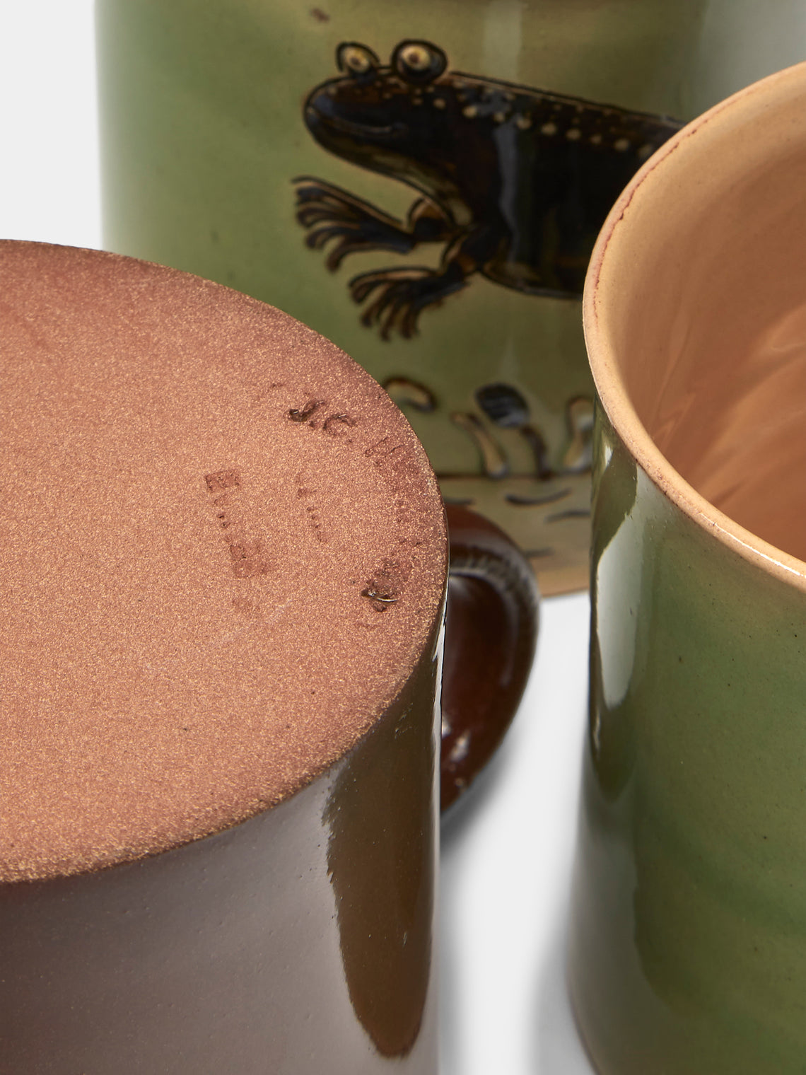 Poterie d’Évires - Animals Hand-Painted Ceramic Mugs (Set of 4) - Multiple - ABASK