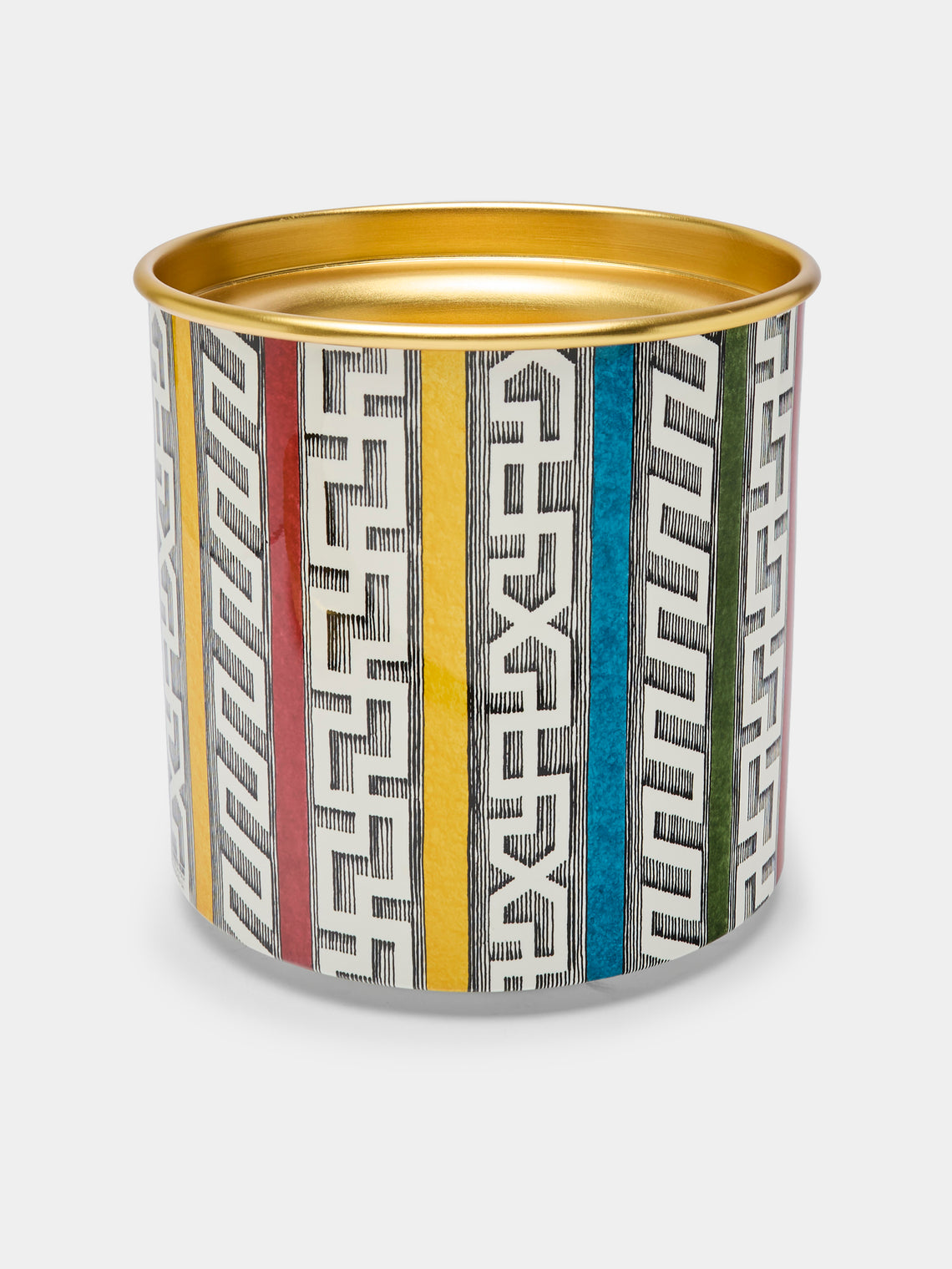 Fornasetti - Bordi Antichi Hand-Painted Metal Ice Bucket - Multiple - ABASK