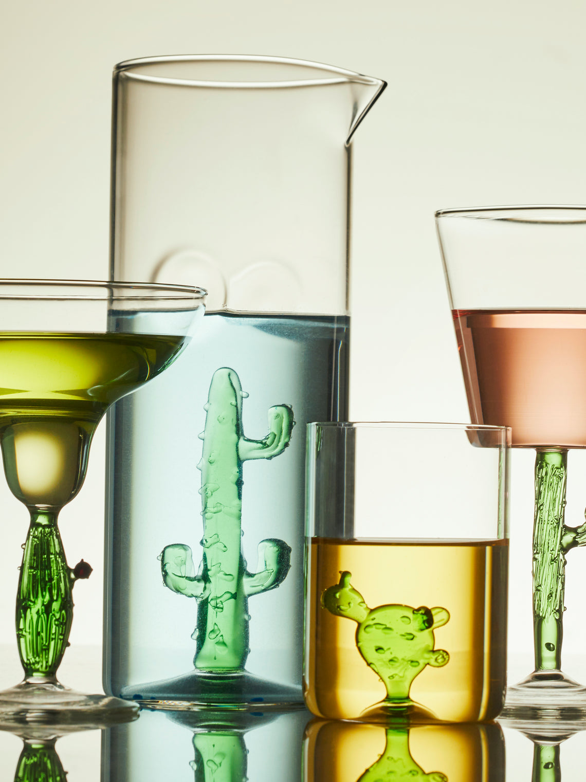 Casarialto - Cactus Hand-Blown Murano Collection - Clear - ABASK