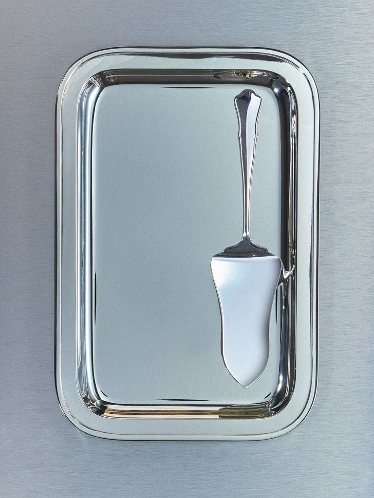 Robbe & Berking - Silver-Plated Jam Server Tray (12in/31cm) - Silver - ABASK