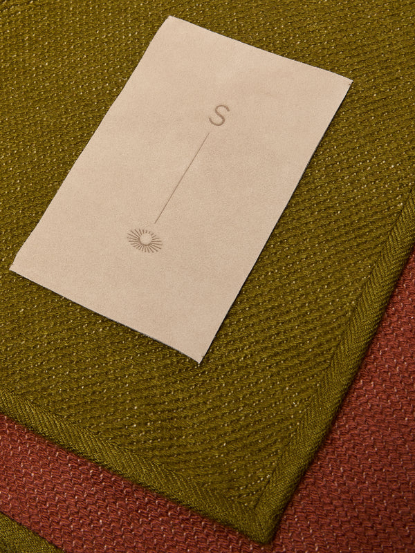 Studio Shamshiri x ABASK - Handwoven Cashmere Double-Faced Blanket -  - ABASK