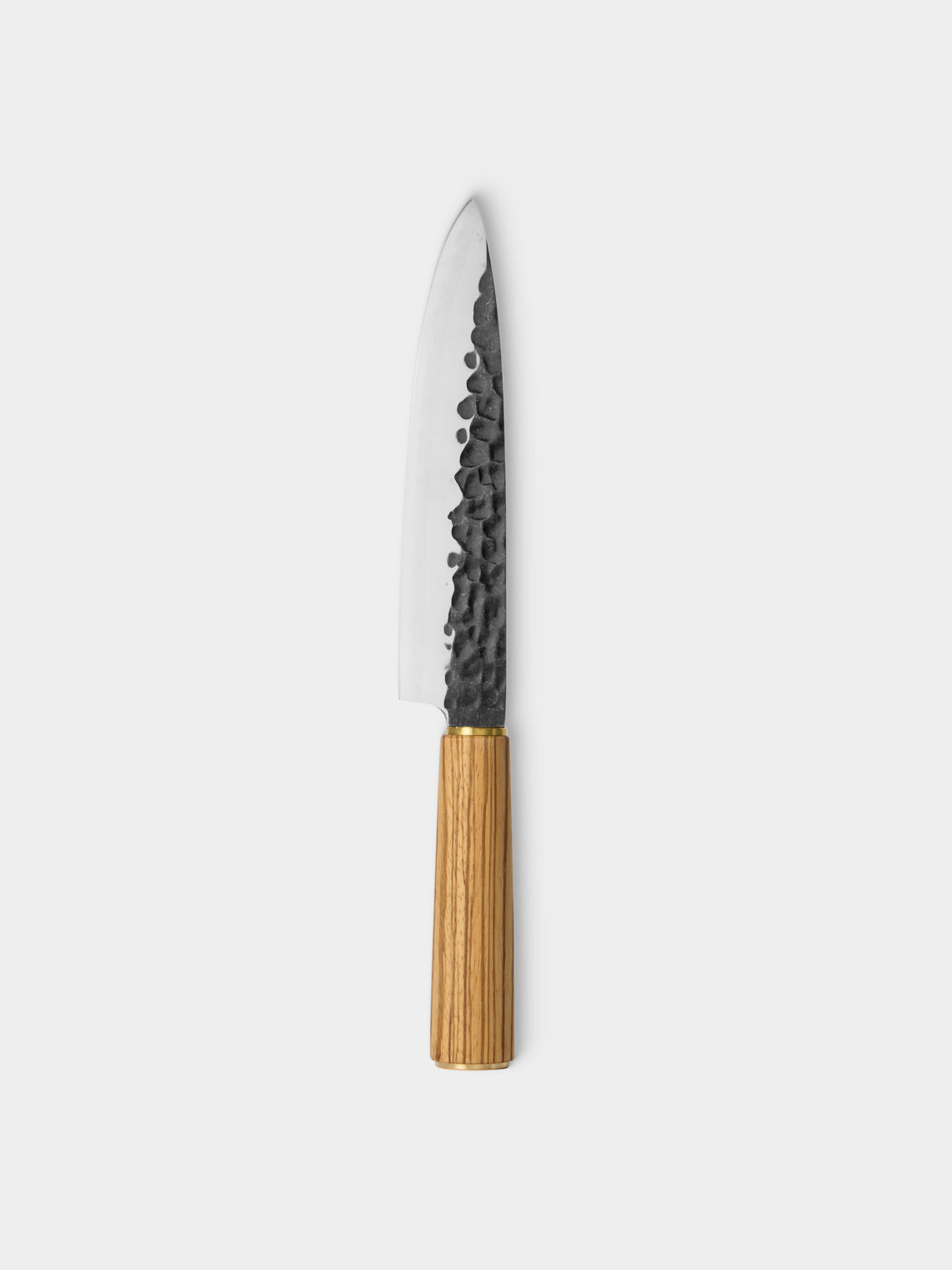 Katto - | Set of 4 | Zebra Wood Kitchen Knives - Brown - ABASK