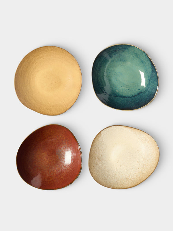 Hana Karim Studio - Hand-Built Stoneware Pasta Bowls (Set of 4) - Multiple - ABASK - 