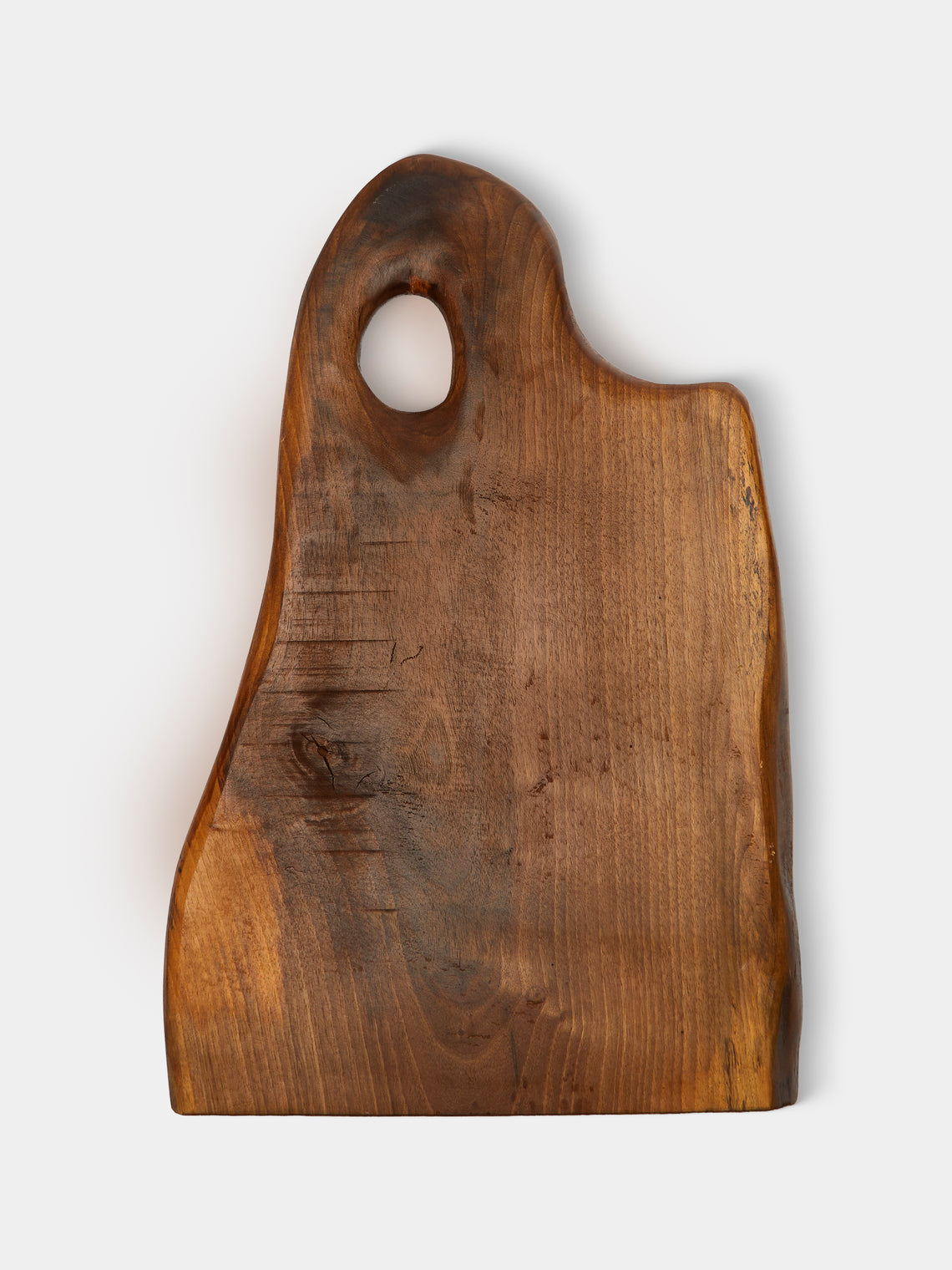 Eliot Daguet - Hand-Carved Walnut Serving Board - Brown - ABASK