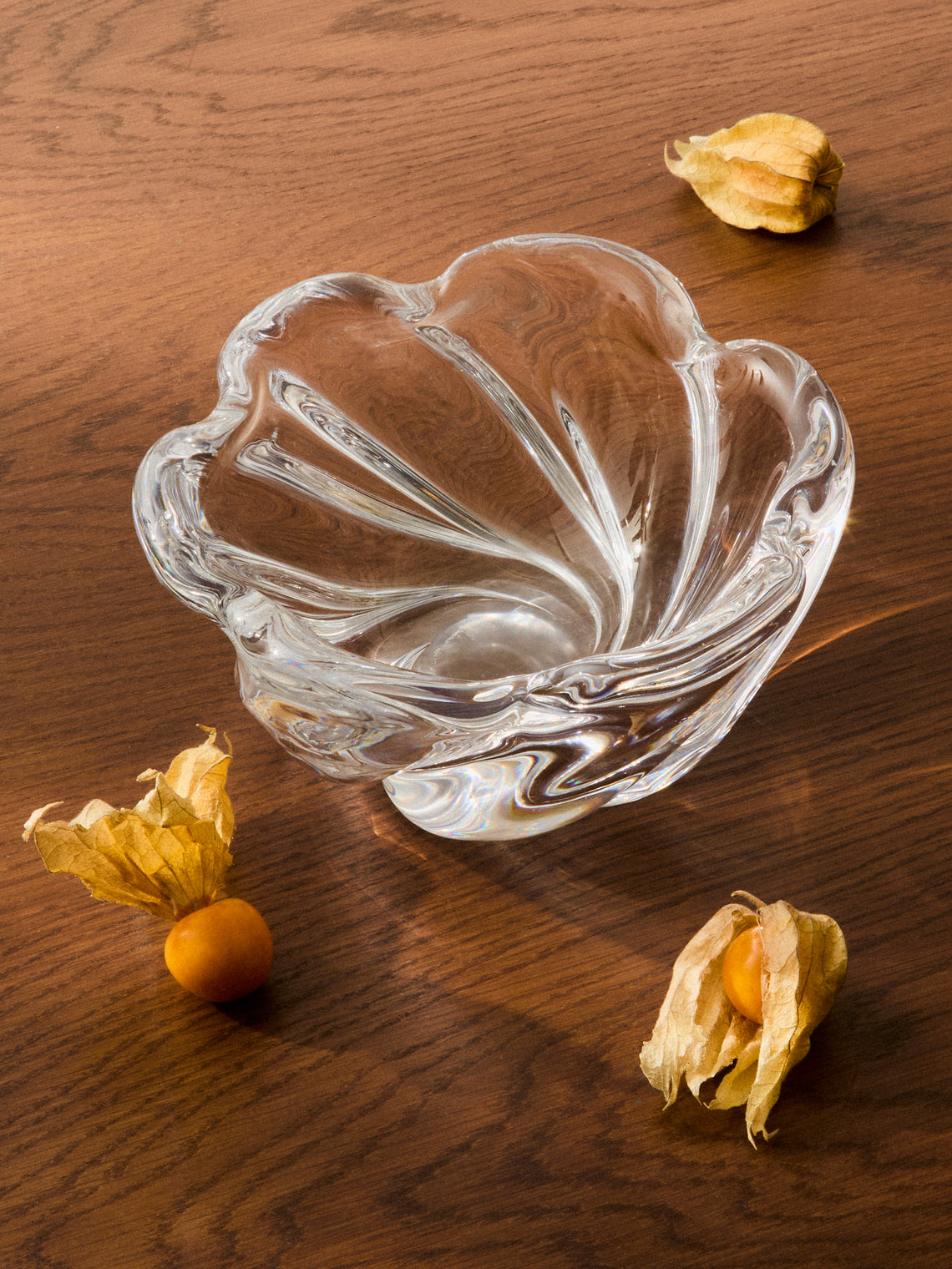 Antique and Vintage - 1950s Orrefors Crystal Dish - Clear - ABASK