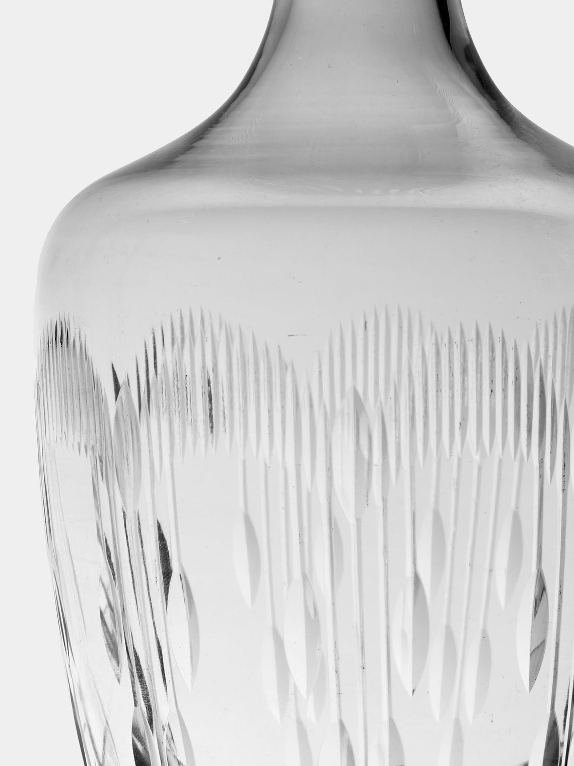 Antique and Vintage - Early-20th-Century Baccarat Richelieu Crystal Carafe - Clear - ABASK