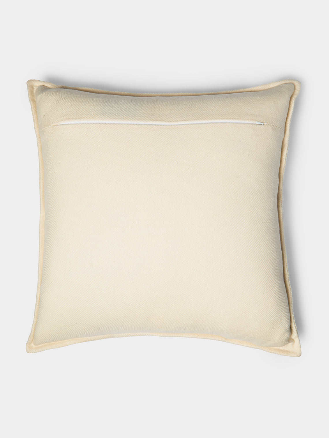 Saved NY - Hand-Embroidered Cashmere Pillow (21.5in/55cm) - Multiple - ABASK
