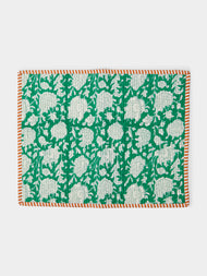 The Table Love - Hand-Printed Cotton Reversible Placemats (Set of 4) -  - ABASK - 