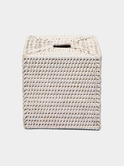 Décor Walther - Handwoven Rattan Tissue Box -  - ABASK - 