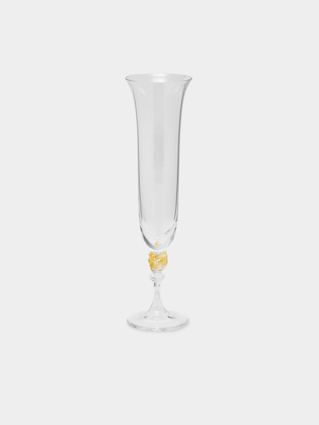 NasonMoretti - A/81 Hand-Blown Murano Glass Champagne Flute -  - ABASK - 