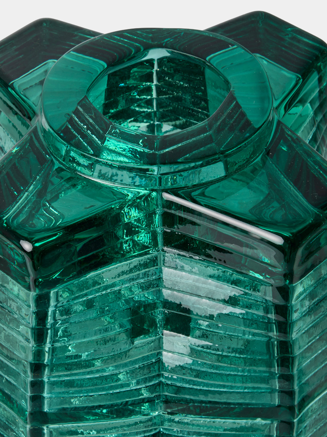 Isabella Kullmann - No. 6 Hand-Blown Glass Vase - Green - ABASK