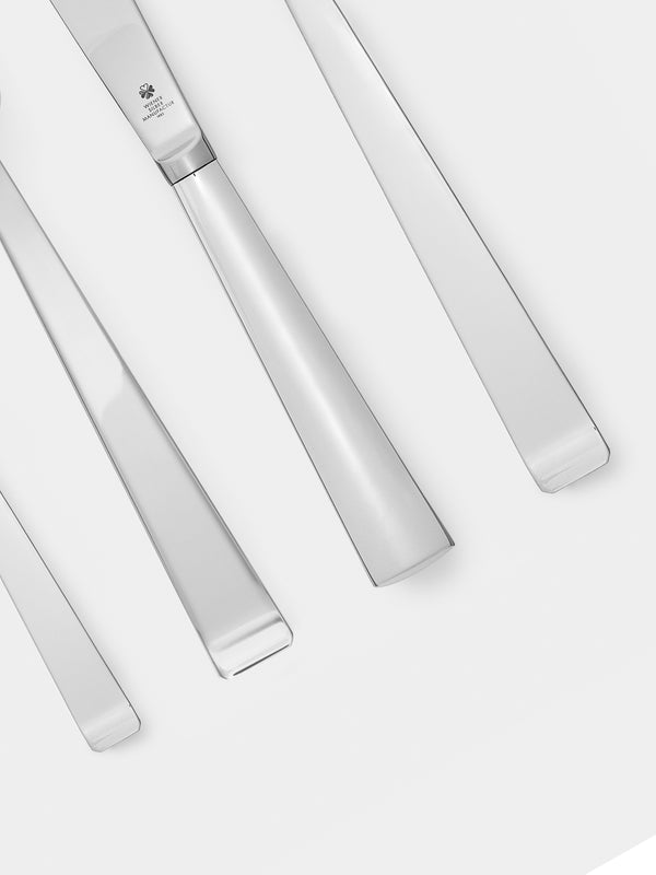 Wiener Silber Manufactur - Josef Hoffmann 135 Silver-Plated Dinner Cutlery (Set of 4) - Silver - ABASK