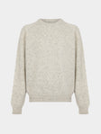 Frenckenberger - Cashmere R-Neck Boyfriend Sweater -  - ABASK - 
