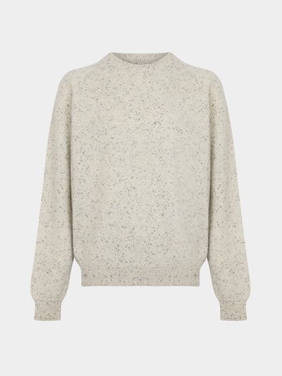 Frenckenberger - Cashmere R-Neck Boyfriend Sweater -  - ABASK - 