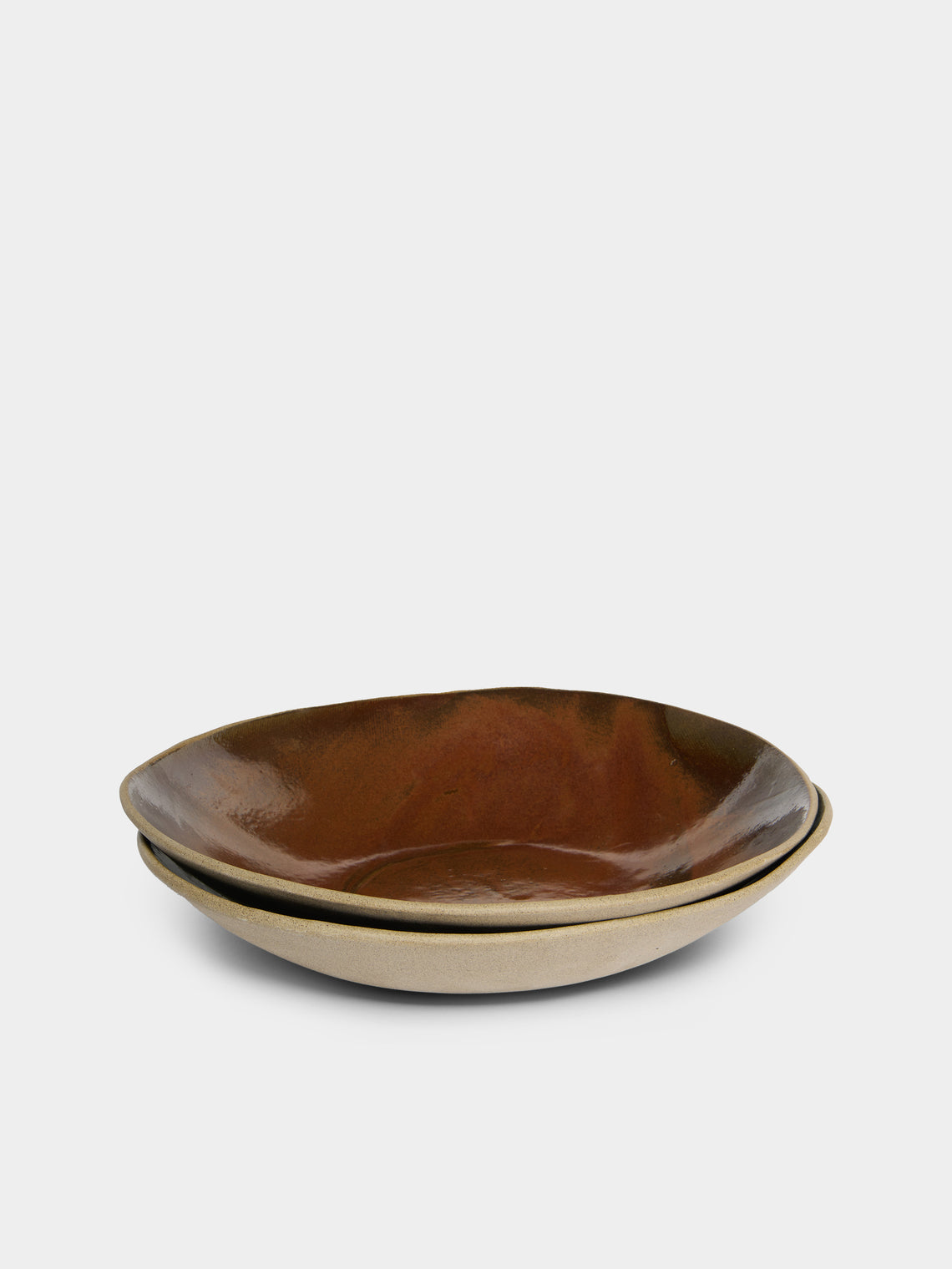 Hana Karim Studio - Hand-Built Stoneware Salad Bowls (Set of 2) - Multiple - ABASK