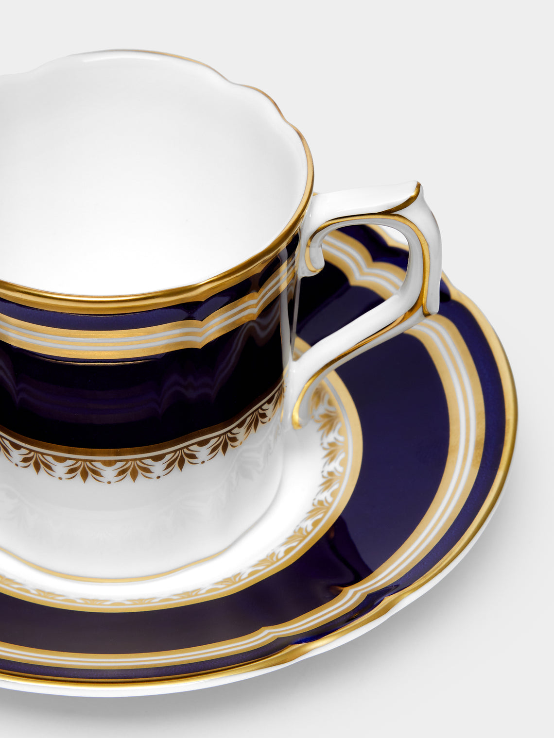 Royal Crown Derby - Ashbourne Bone China Espresso Cup and Saucer -  - ABASK