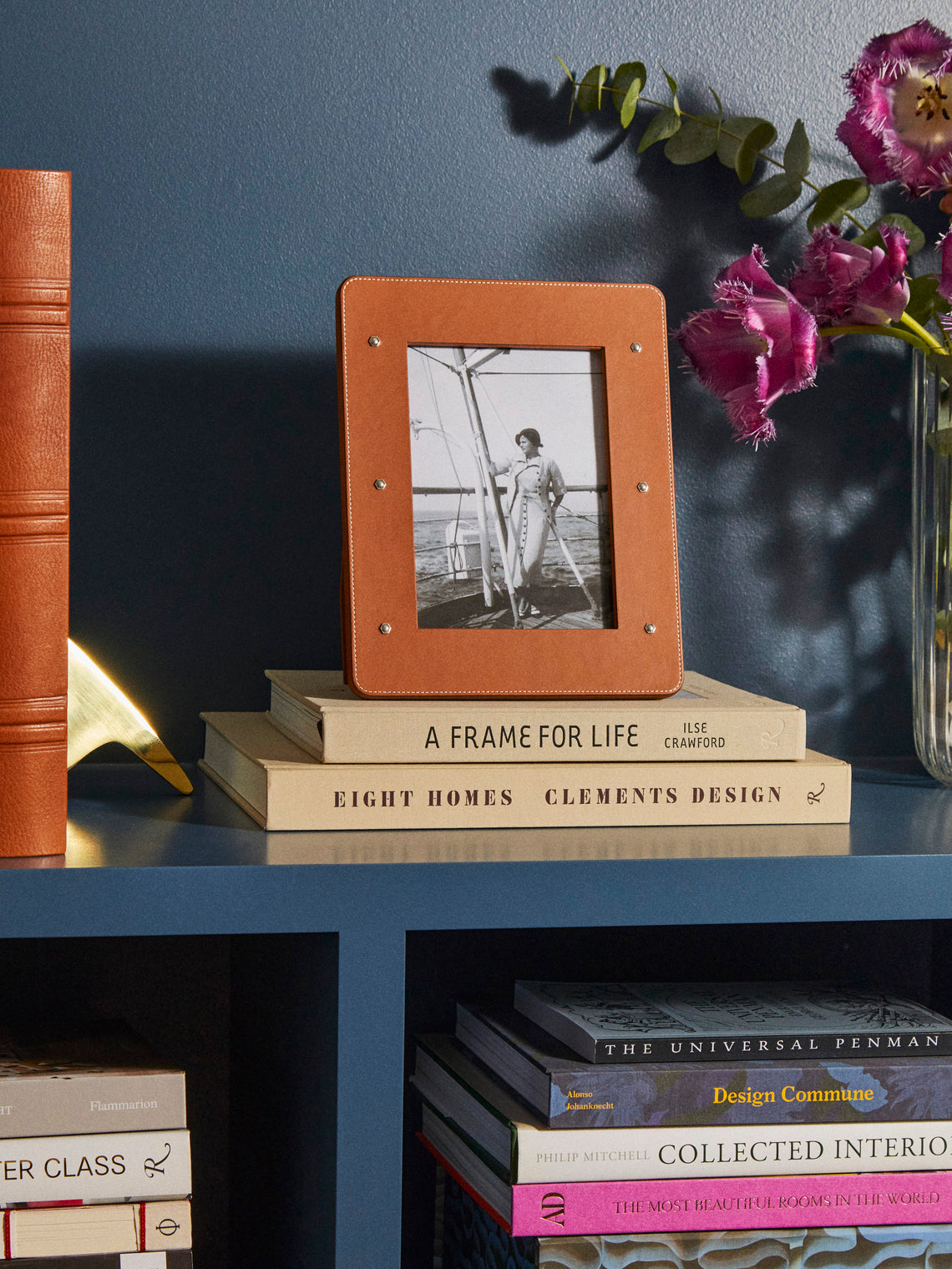 Connolly - Leather Large Photo Frame -  - ABASK