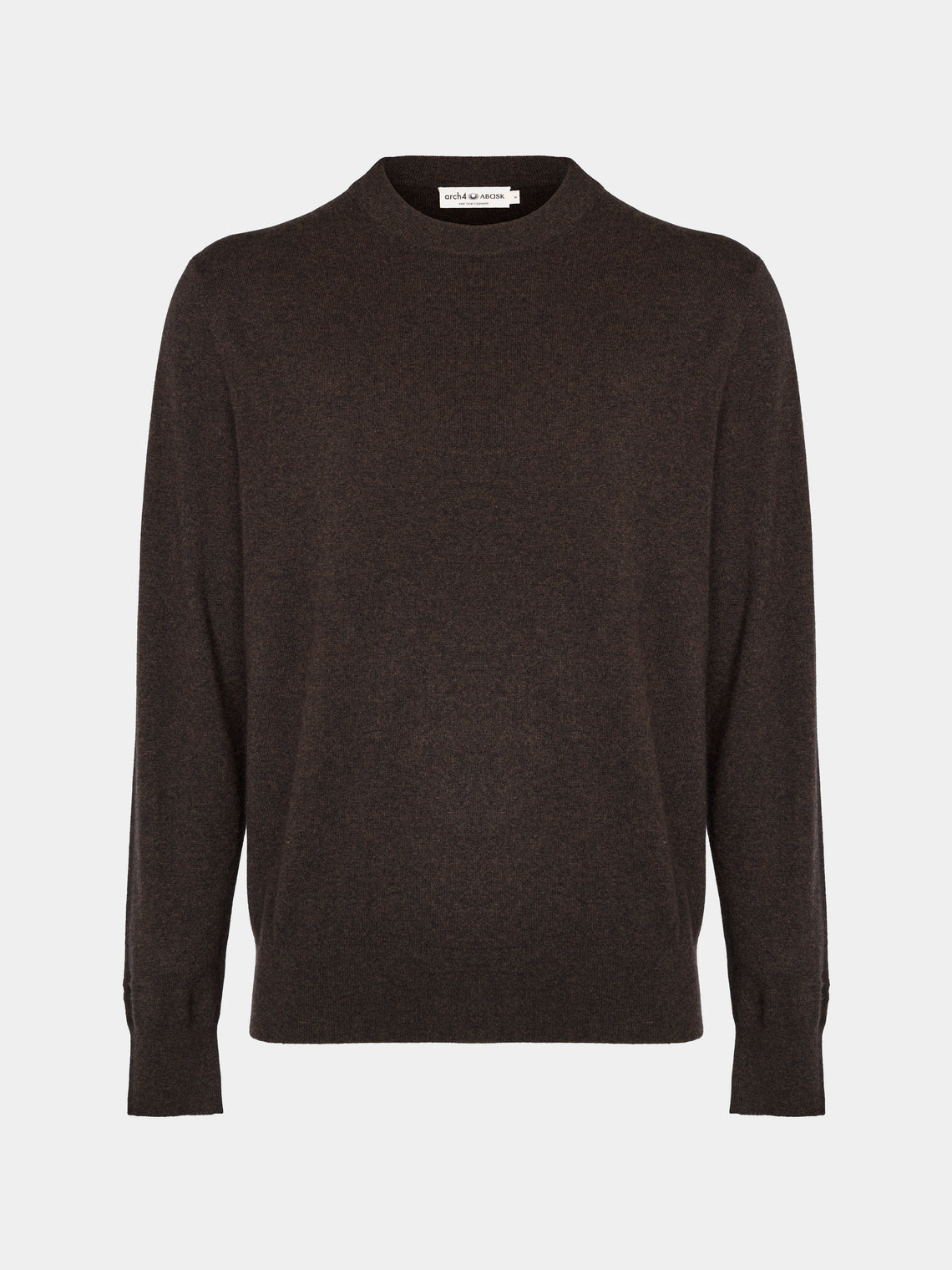 Arch4 - Bene Baby Goat Cashmere Crew-Neck Sweater | Size: M - Brown - ABASK - 