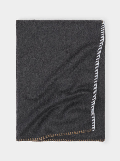 Alonpi - Easy Cashmere Throw (67in/1.7m) - Gray - ABASK - 