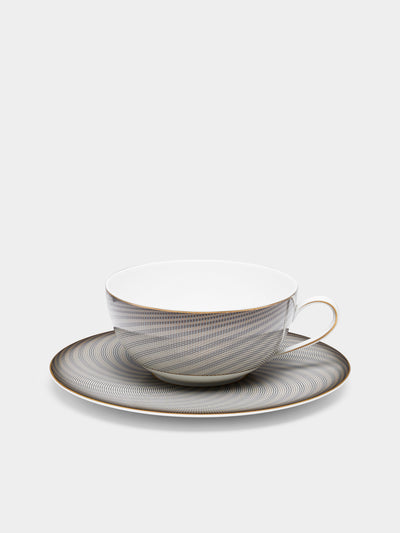 Raynaud - Oskar Porcelain Breakfast Cup and Saucer -  - ABASK - 