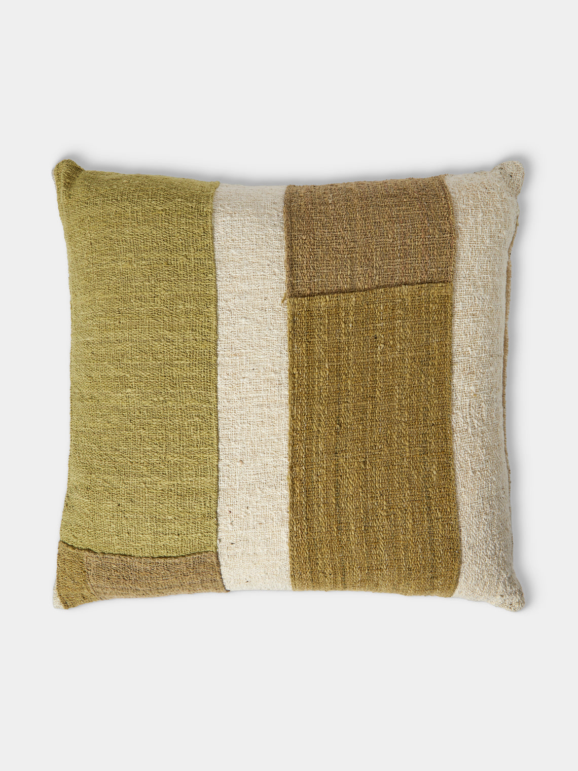 Valentina Hoyos - Cotton Cushion (23.5in/60cm) - Green - ABASK