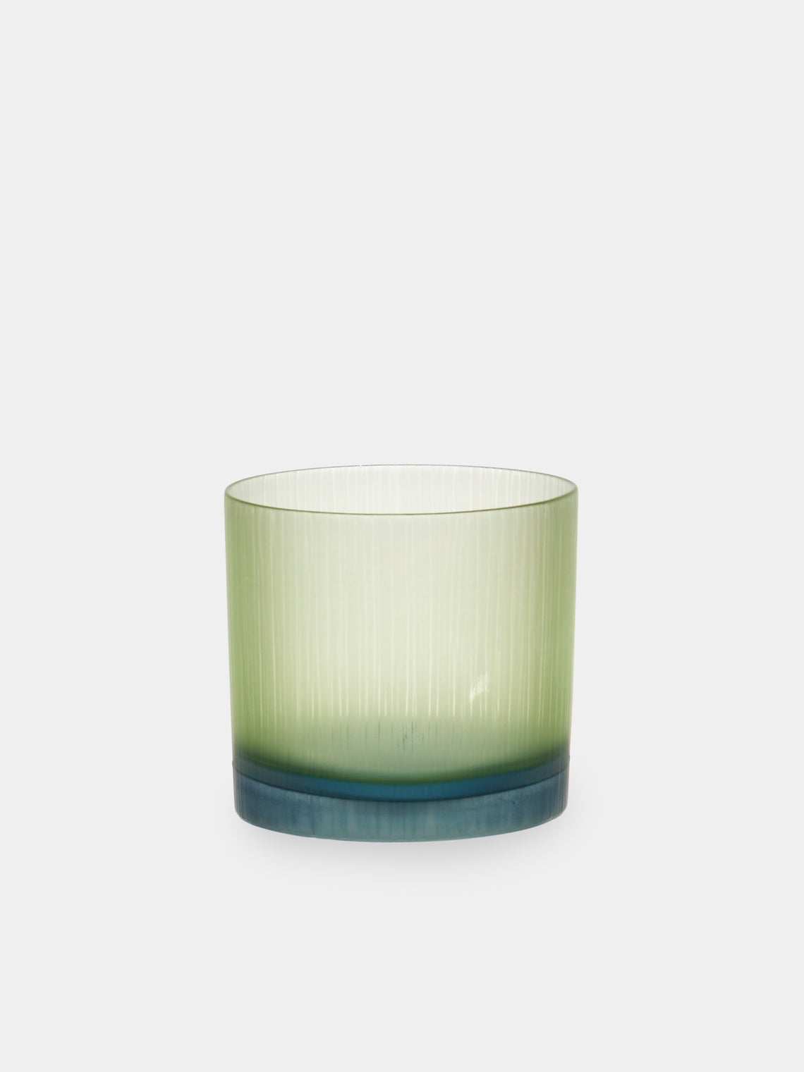 Takeyoshi Mitsui - Silence Hand-Blown Shot Glasses (Set of 4) - Blue - ABASK