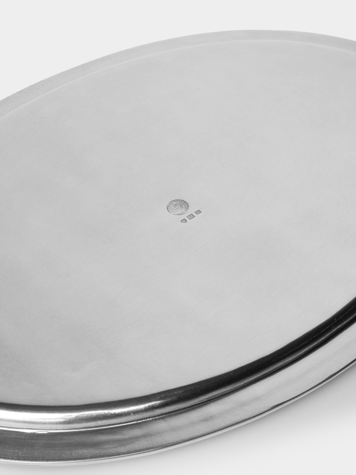 Cosi Tabellini - Pewter Tray (20.5in/52cm) - Silver - ABASK