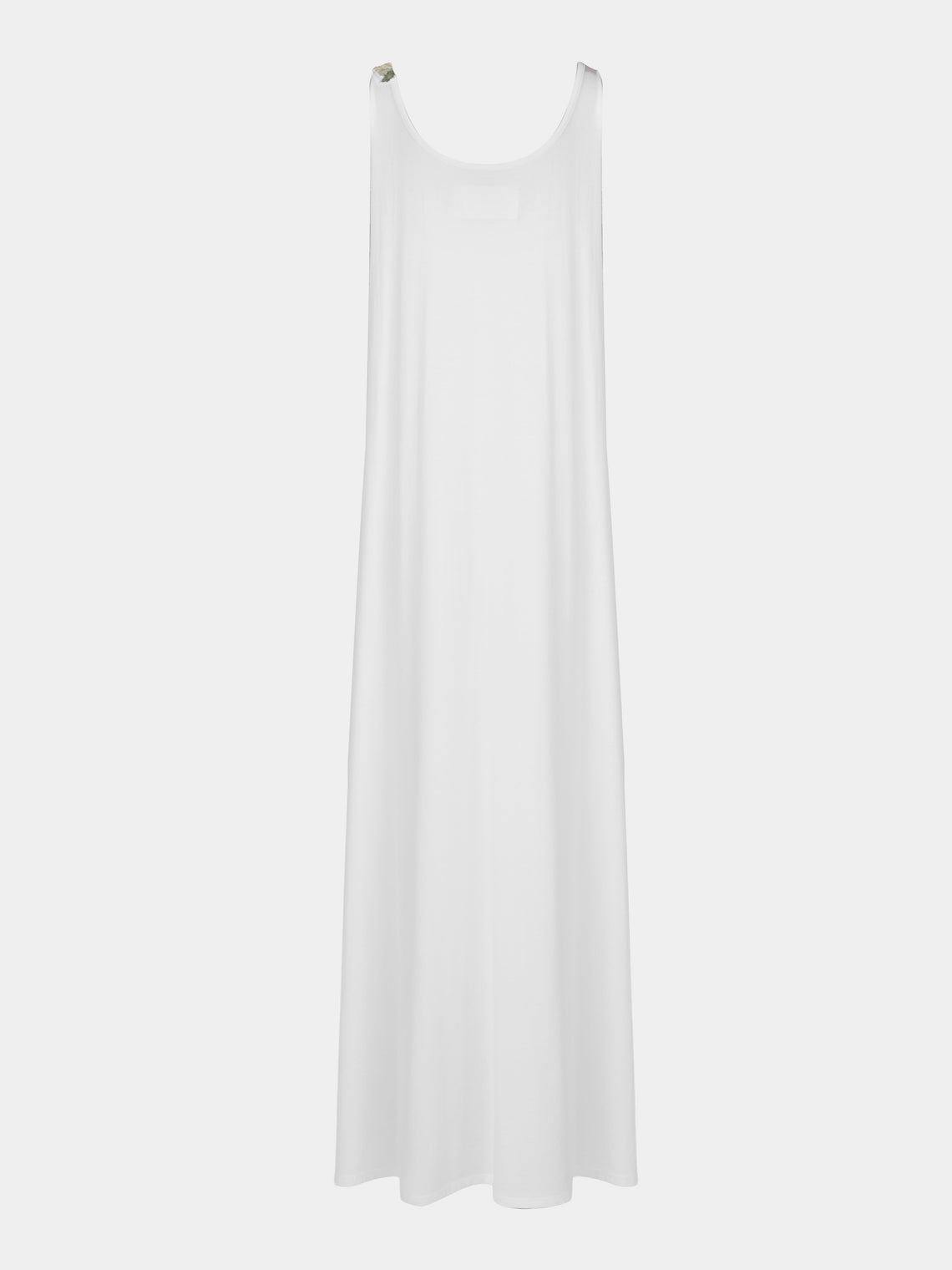 Considered Objects - Bamboo Viscose Tank Dress - White - ABASK