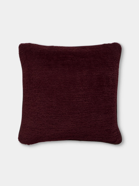de Le Cuona - Tundra Wool Pillow (21.5in/55cm) - Red - ABASK - 